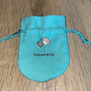 Tiffany & Co Pink Heart Necklace